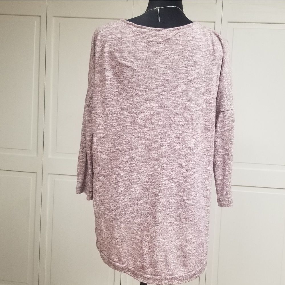 Womens a.n.a. large 3/4 length tunic sweater - Picture 4 of 5